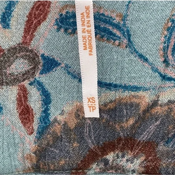 Free People Just the Two of Us Floral Boho Dress/Tunic Xsmall - Picture 6 of 9